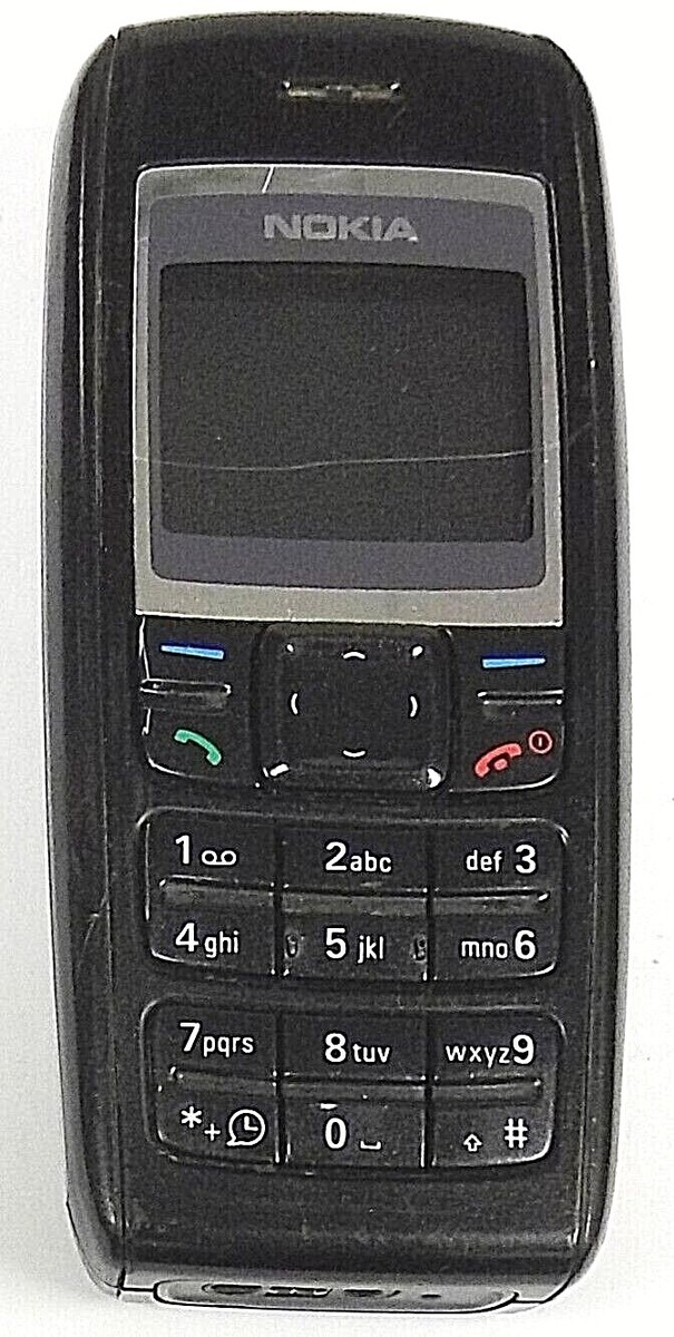 Nokia 1600 / 1600b - Black and Gray ( TracFone ) Cellular Candybar