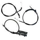 <!--F#f_0-->3 Engine Hood Release Cable Kit For BMW 7 Series E65 E66 51237197474 51238240609<!--F/-->