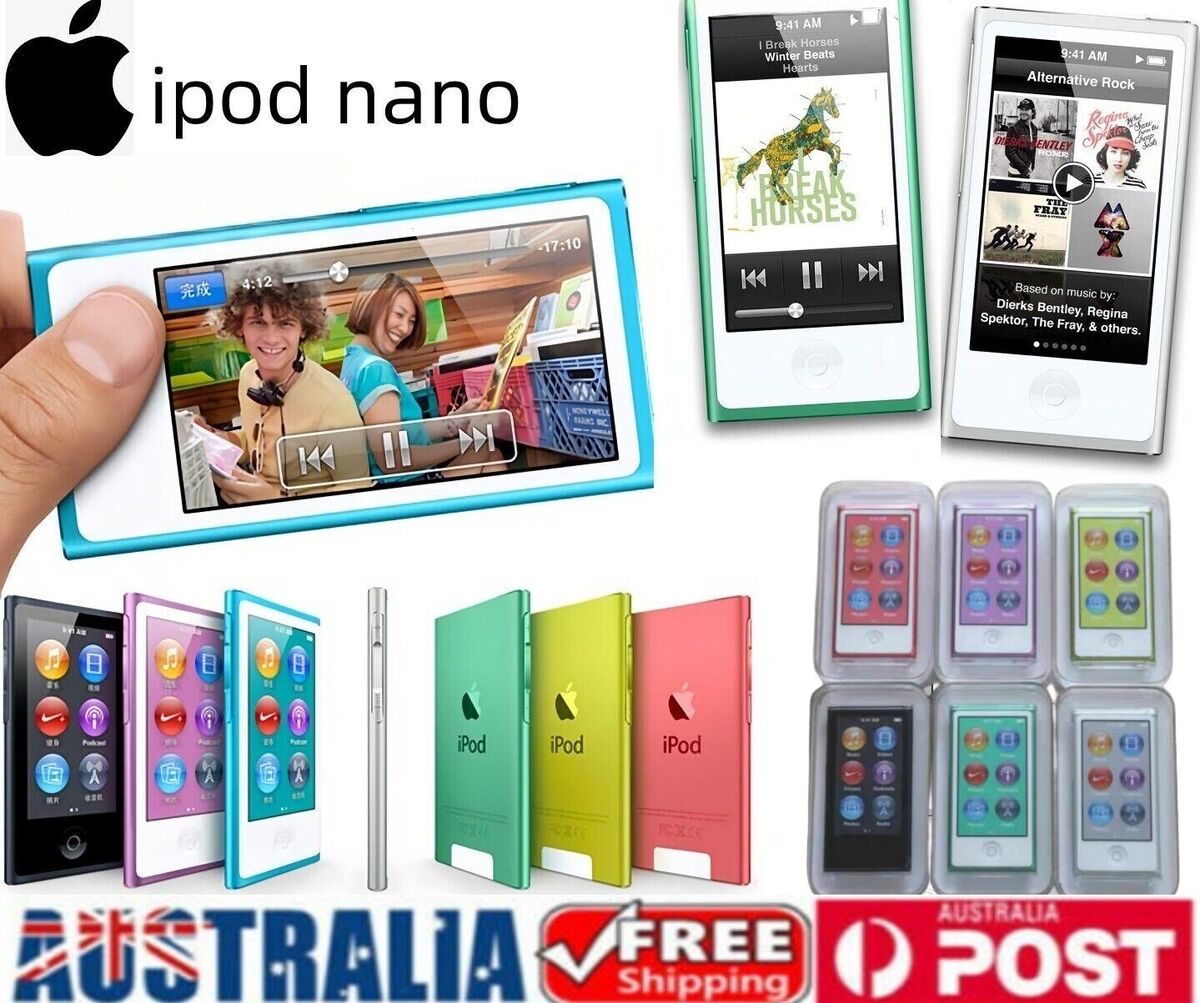 ✅NEW，Apple iPod nano 7th 8th Generation 16GB Sealed Box-All Color-AU STOCK-Gift✅