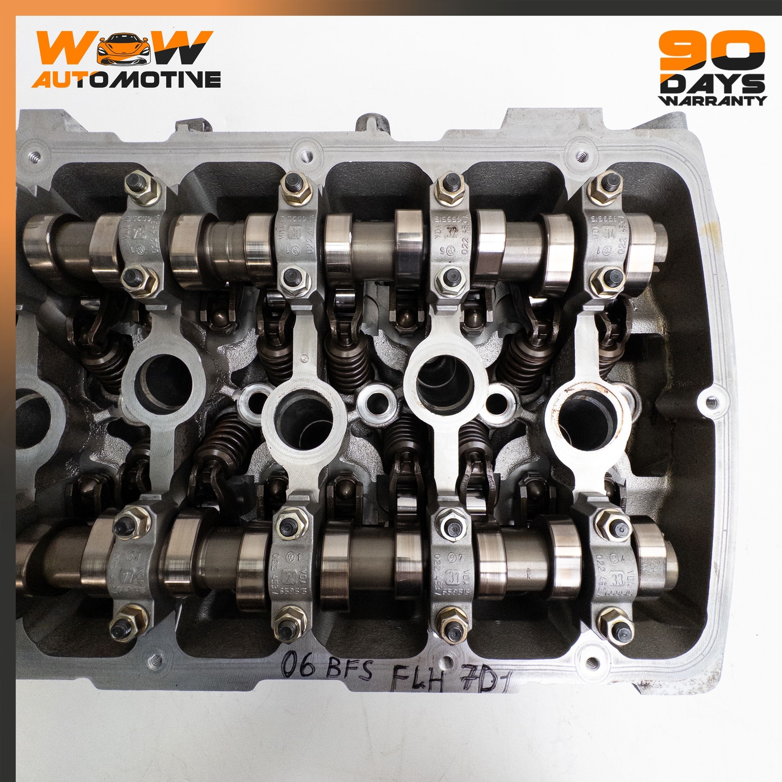 04-13 BENTLEY CONTINENTAL FLYING SPUR 6.0L W12 LEFT ENGINE CYLINDER HEAD OEM