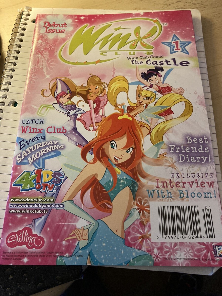 Winx Club Comic: The 2005 Castle Debut Issue #1 Includes Trading