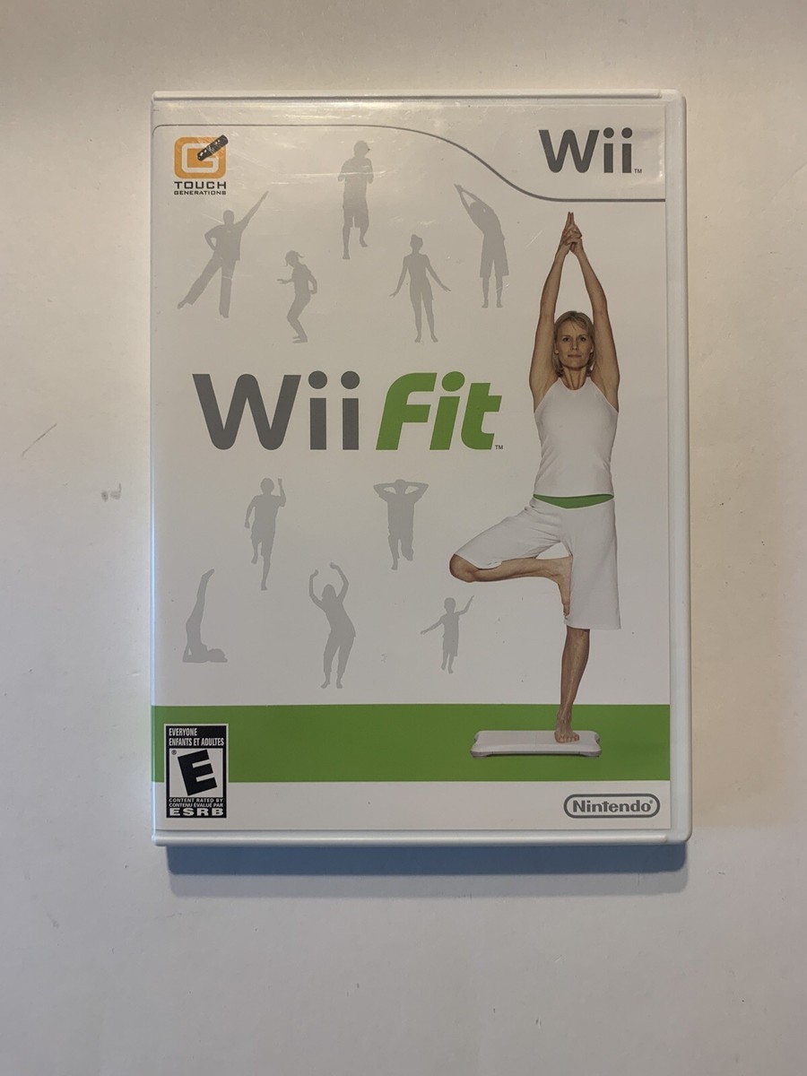 WiiとWiiフィット Wii Fit (Nintendo Wii) - Complete w/ Manual - Tested