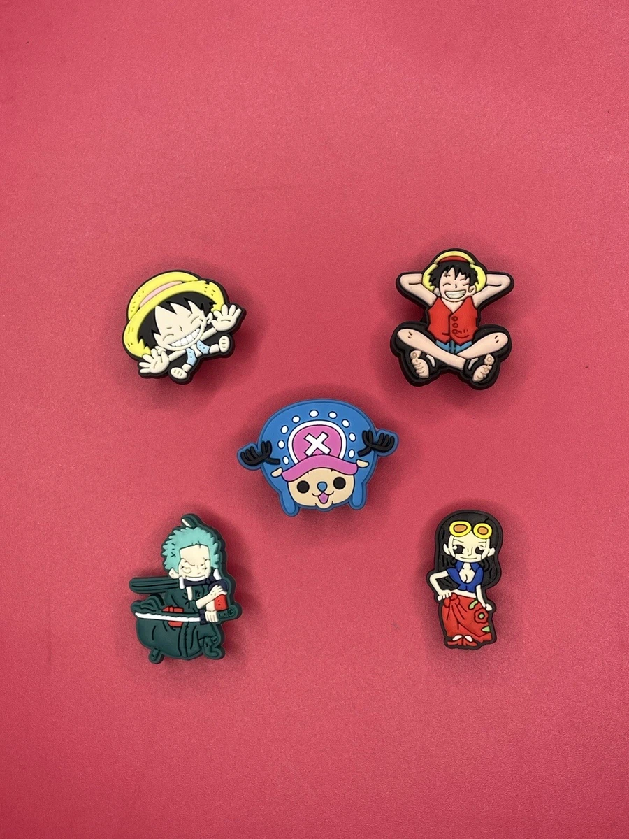 One Piece Anime Characters Crocs Shoe Charms-Anime Shoe Charms-Anime Crocs Shoe Charms-Cute Crocs Shoe Charms