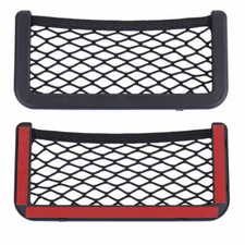 2pcs Car Van Truck Net Mesh Storage Bag Pocket Organiser Holder Phone Wallet UK