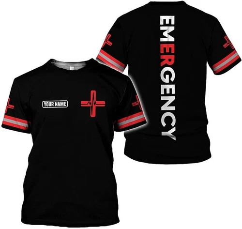 Personalized Emergency Department Shirt, Emergency Room Tshirt, ER Nurse T-Shirt