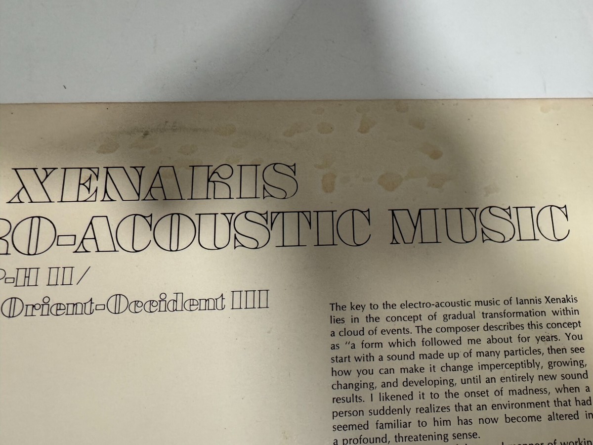 【T8650】Iannis Xenakis Xenakis Edition 11-Works with Piano – Mode Records