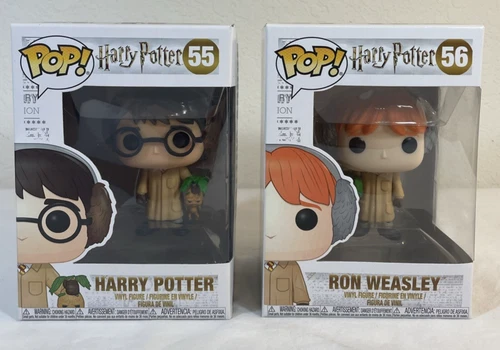 Funko POP! Harry Potter #55 & Ron Weasley #56