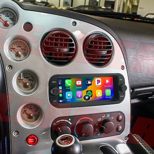 For 2004-2010 Dodge Viper Wireless Android 13 Apple Carplay Car Stereo Radio GPS - Picture 6 of 22
