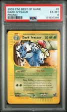 Dark Ivysaur #6 Winner Best Of Game 2003 Promo Pokemon TCG Graded Card - PSA 6
