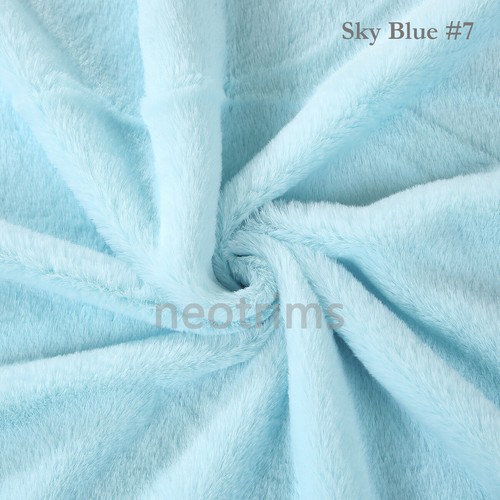 Faux Fur Fabric,Luxury Handle Short Pile,Furry Soft Cuddly,23 Colours, Neotrims - Picture 48 of 49