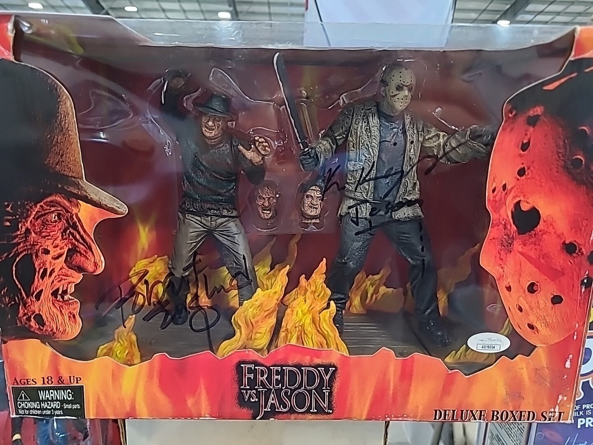 NECA Freddy vs Jason Deluxe Action Figure - Multicolor for sale