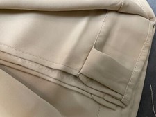 NiceTown Curtains 2 Panels 52 W x 95 L Beige Hidden Rod Pocket Unused