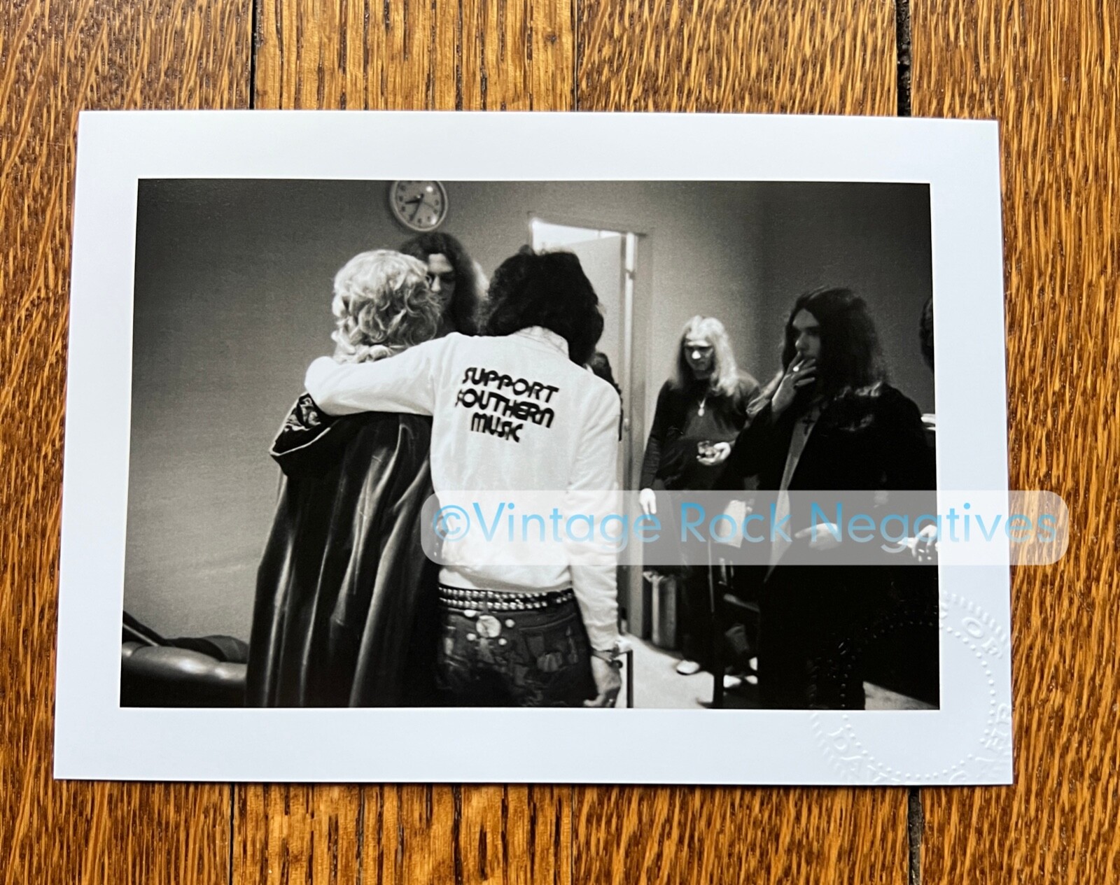 (10) LYNYRD SKYNYRD 10/31/73 Afterparty 5"x7" Pro Pigment Unseen Prints EMBOSSED