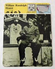 William Randolph Hearst Newspaper Mogul Panarizon Story of America Collector Cd