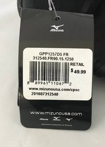 Mizuno 12,5" Prospect Finch Mitt, Jugend, Linkshandwurf, schwarz und lila - Bild 4 von 7