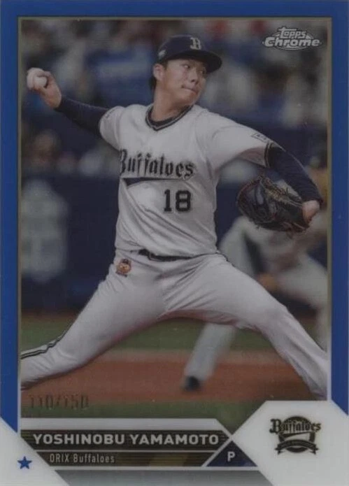 2023 Topps Chrome NPB Nippon Professional Baseball - Yoshinobu