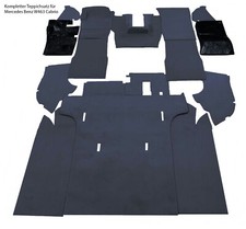 Teppichsatz f&uuml;r Mercedes-Benz W463 G Modell kurz 1989-1999 Teppich Fu&szlig;matten 319
