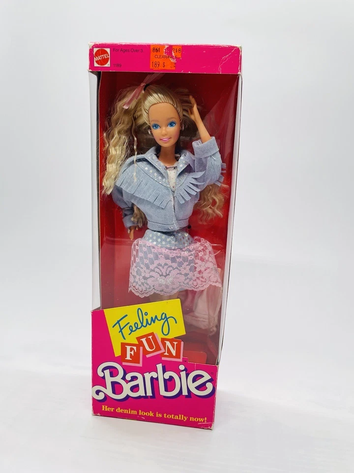 Barbie 1988, Feeling Fun Fabriqué en Chine NRFB - Photo 2/4