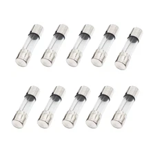 Compstudio 5Pcs/Lot 15A Slow Blow Fuse 250V 5X20Mm T15AL250V Glass Tube Fuse Tim