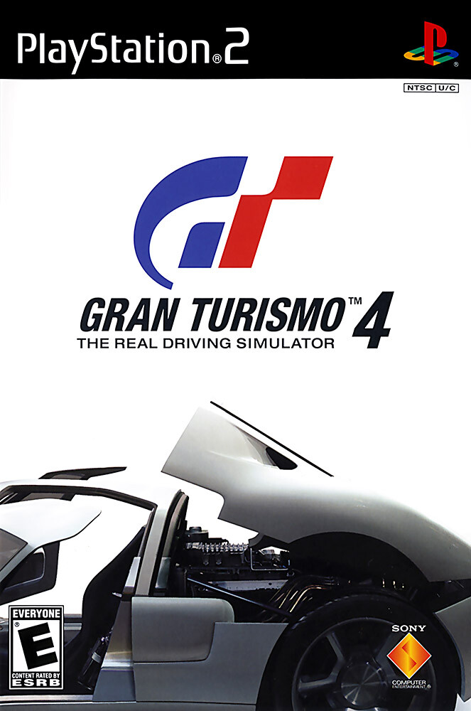 グランツーリスモ4 PS2 b2 ポスター Gran Turismo 4 PS2 BOX ART Premium POSTER MADE IN USA