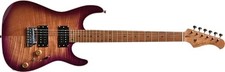 BACCHUS IMP24 FMH-RSM/M N-MGT-B Electric Guitar From Japan