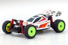 Kyosho RC Mini Z BUGGY Optima Mid Turbo 4WD -RTR- WHITE 32096W