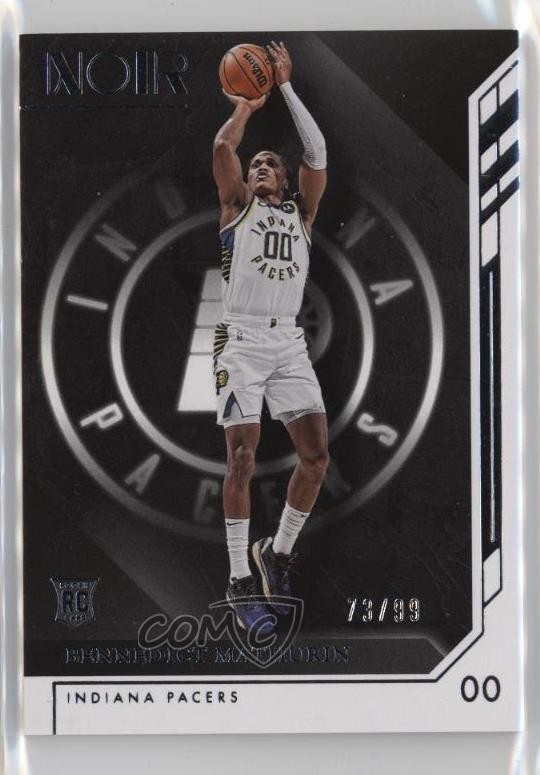 2022-23 Noir Rookies Association Edition 73/99 Bennedict Mathurin Rookie RC ne1