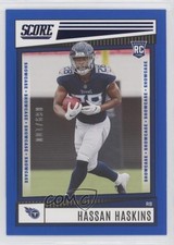 2022 Score Rookies Showcase 69/100 Hassan Haskins #327 0kz8