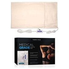 Medical Grade Heating pad with Auto Moist Heat by Thermotech, High Heat Heati...