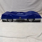 VINTAGE Matchbox Lesney 48 Car Carry Case Blue Race Car 1980s