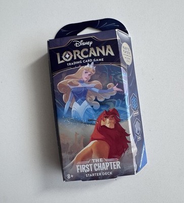 Disney Lorcana: The First Chapter Starter Deck (Sapphire & Steel) | eBay