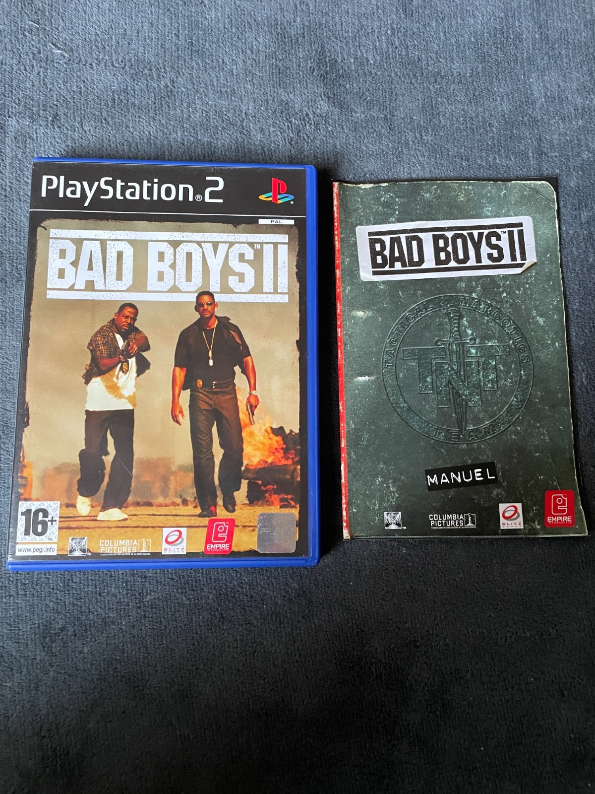 Bad Boys II 2 complet sur Playstation 2 PS2 FR TTBE