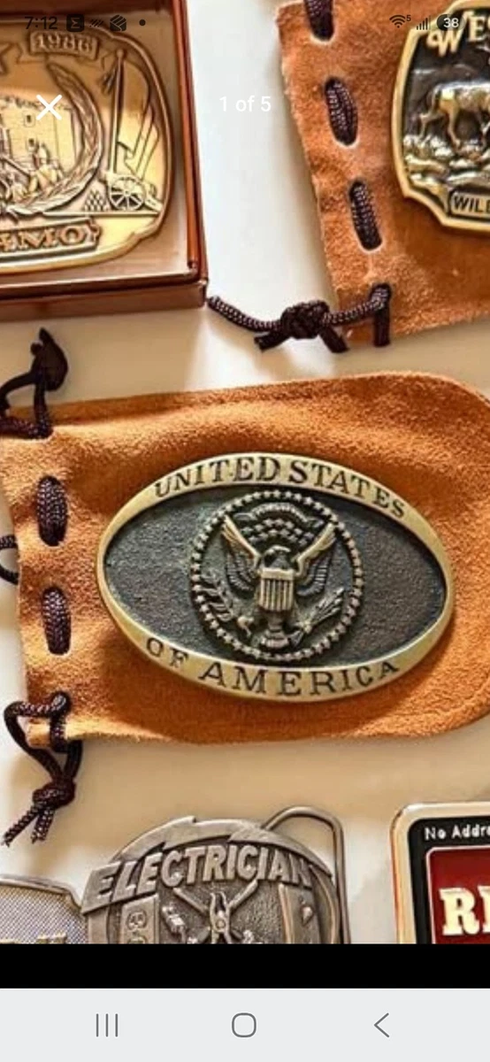 Heritage Mint, Ltd. Brass Vintage Belt Buckles for sale | eBay display picture 2
