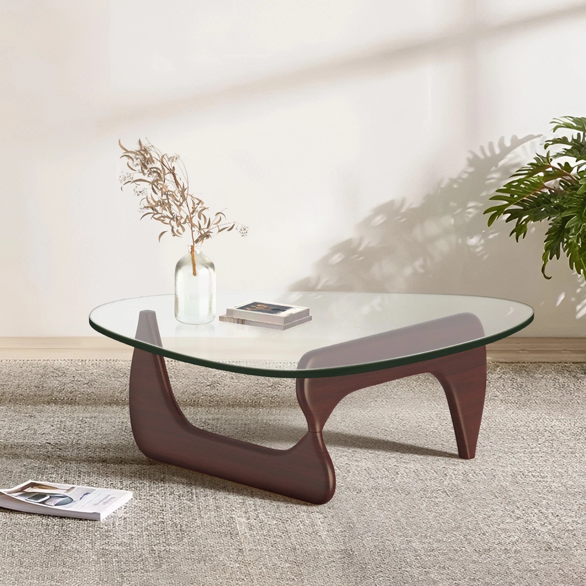 Ma de Centro Rectangular de Madera Clara para Sala de tar - 1200mm Moderna | Homary