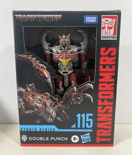 Transformers Studio Series Deluxe Class 115 Double Punch Action Figure New