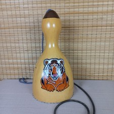 Strumento zucca Tiger Thunder dipinto a mano - unico arte popolare percussioni