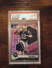 2021 Panini Mosaic - Super Bowl MVPs Tom Brady #281 Camo Pink Mosaic Prizm