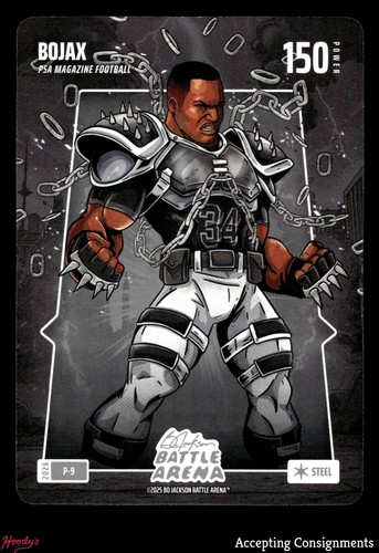 2025 Bo Jackson Battle Arena PSA Magazine Promo Steel #P-9 Bojax Bo Jackson