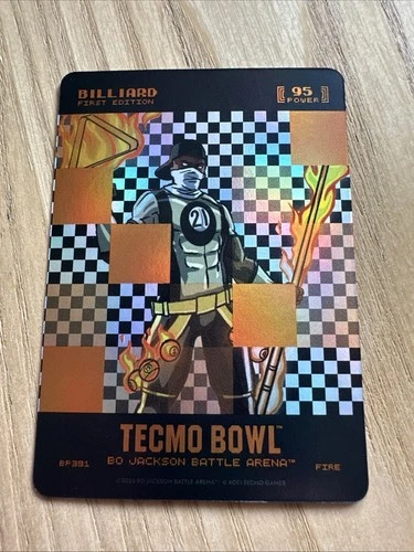 2026 Bo Jackson Battle Arena Tecmo Billiard Dalton Hillard Big Pixel Fire BP391