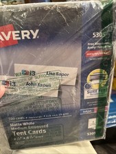 Avery [5305] Laser & Ink Jet 2-1/2 x 8-1/2 Wh...