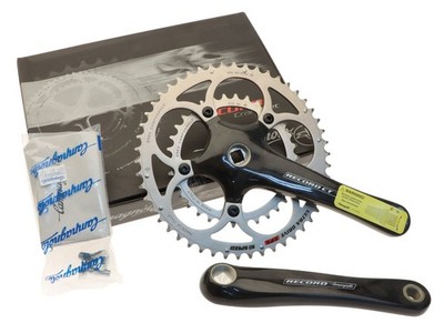 Campagnolo Record Carbon Compact Crankset 10s 50/34T 175mm Square
