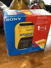 Vintage Sony Walkman SPORTS Cassette Player Radio WM-AF58 ~ (NEW?) In Box WORKS!