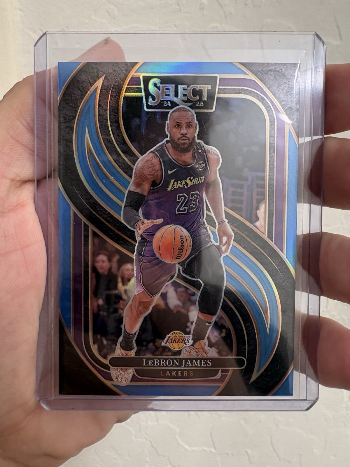 2024-25 Panini Select - Premier Level LeBron James #111 Light Blue Prizm /299