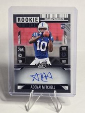2024 Contenders Optic Rookie Ticket Autographs Adonai Mitchell #108 Auto RC 🔥