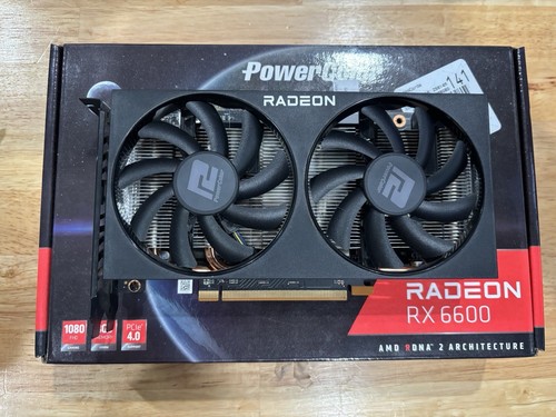 PowerColor Fighter AMD Radeon RX 6600 8GB GDDR6 Graphics Card