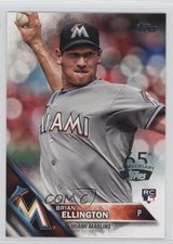 2016 Topps 65th Anniversary Stamp Brian Ellington #226 6o2