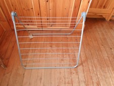 IMPERFECT Single Fold Over Bath Airer 9.5m Drying Space For Flat Dry Items etc
