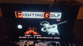 Fighting Golf Nintendo Famicom US SELLER 