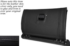 Schwarz Nähte Handschuhe Schachtel Deckel Leder Skin Cover Für Toyota MR2 MK2