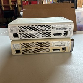 Lot of TWO (2) XBox 360 Consoles -- Consoles ONLY for PARTS or REPAIR